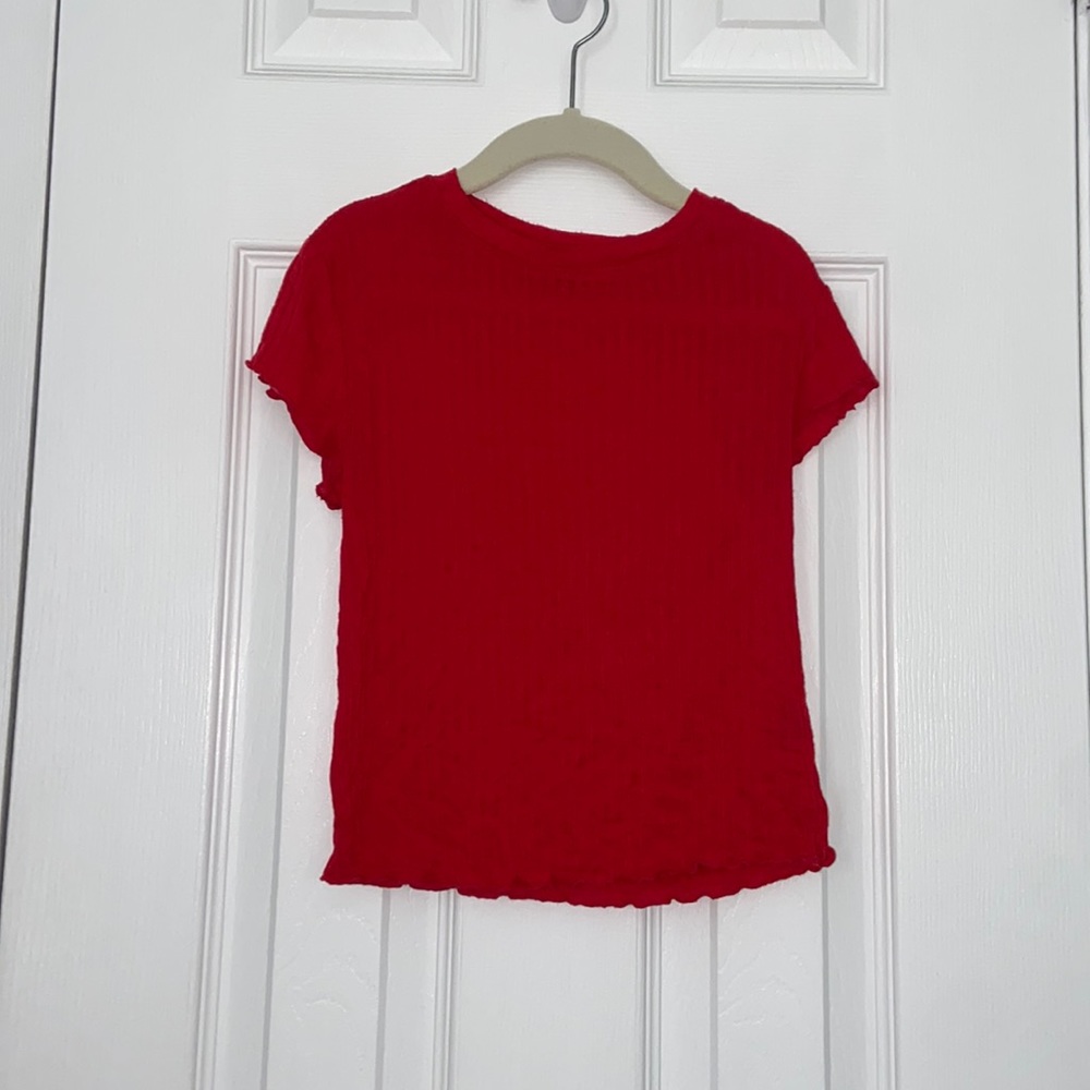 Urban Outfitters Red Crop Top